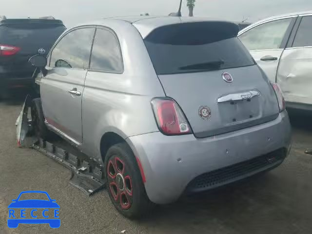 2016 FIAT 500 ELECTR 3C3CFFGEXGT201650 зображення 2