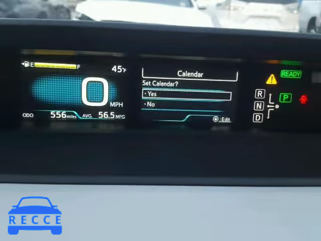 2017 TOYOTA PRIUS JTDKARFU0H3029898 image 7