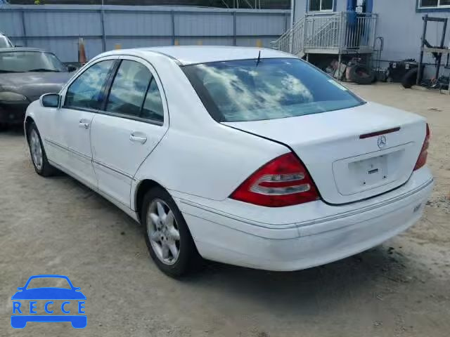 2003 MERCEDES-BENZ C240 WDBRF61J93F300605 зображення 2