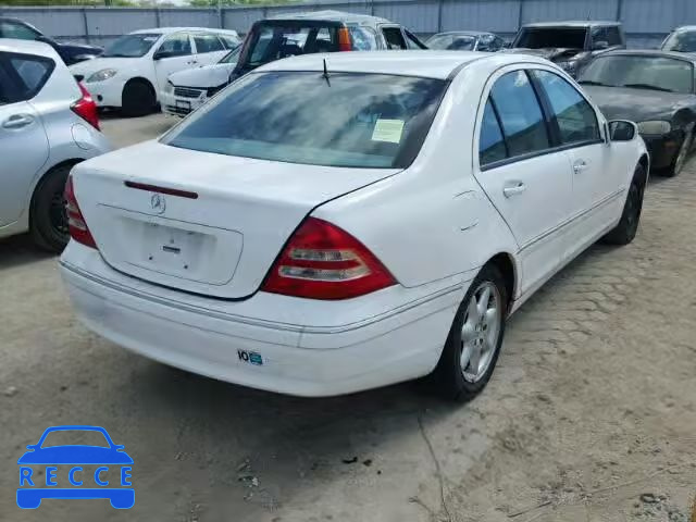 2003 MERCEDES-BENZ C240 WDBRF61J93F300605 зображення 3