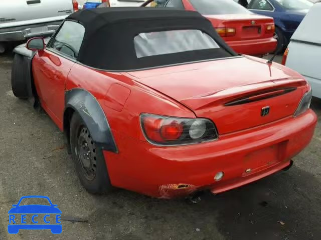2001 HONDA S2000 JHMAP11411T001857 image 2