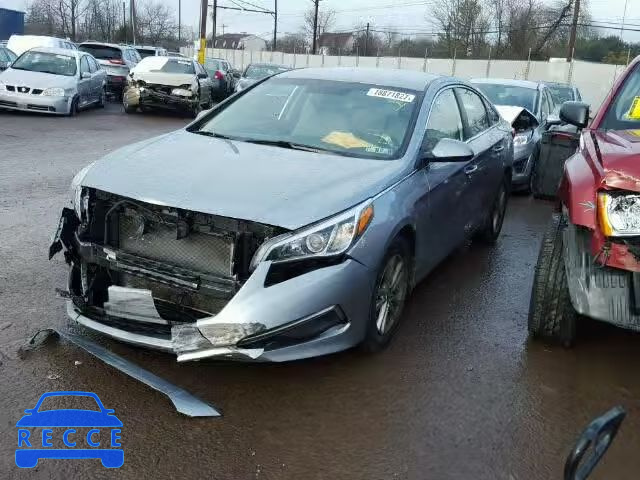 2015 HYUNDAI SONATA SE 5NPE24AF1FH019307 зображення 1