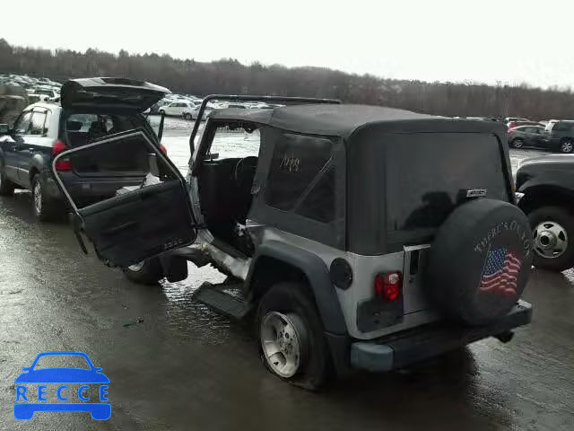 2003 JEEP WRANGLER S 1J4FA49S73P351884 image 2