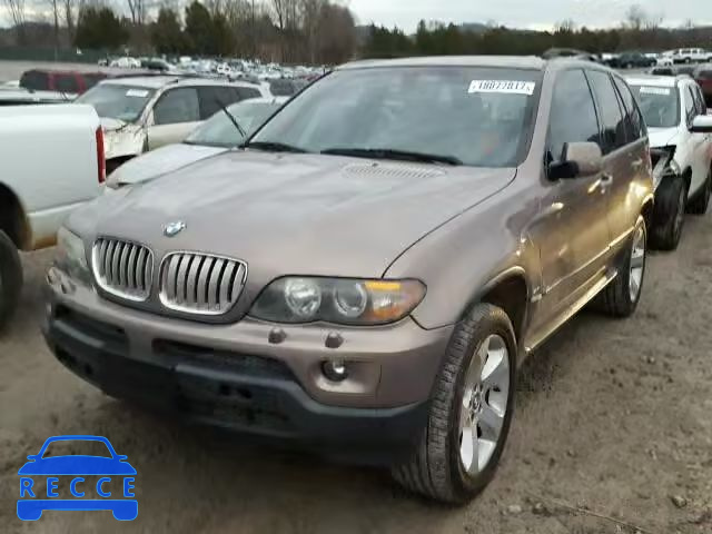 2005 BMW X5 4.4I 5UXFB53575LV19575 зображення 1