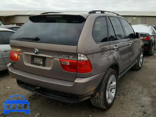 2005 BMW X5 4.4I 5UXFB53575LV19575 зображення 3