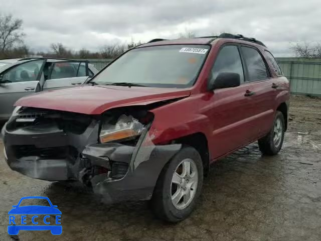 2007 KIA SPORTAGE L KNDJF724277450441 image 1