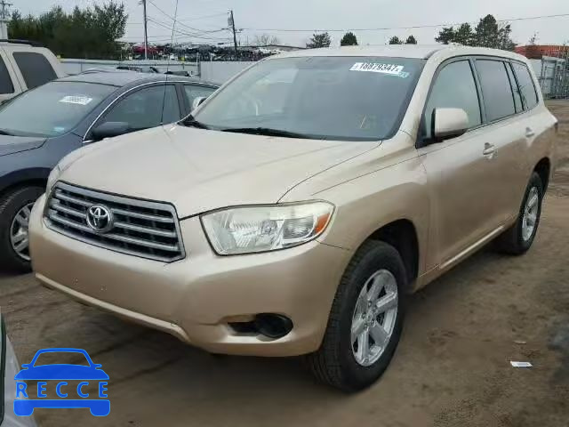 2008 TOYOTA HIGHLANDER JTEES41AX82034036 image 1