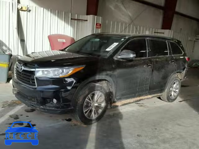 2014 TOYOTA HIGHLANDER 5TDJKRFH2ES026250 Bild 1