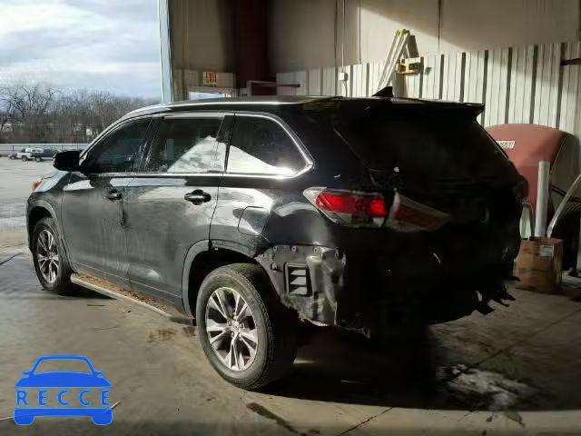 2014 TOYOTA HIGHLANDER 5TDJKRFH2ES026250 image 2