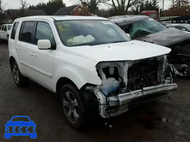 2014 HONDA PILOT EXLN 5FNYF4H70EB027525 image 0