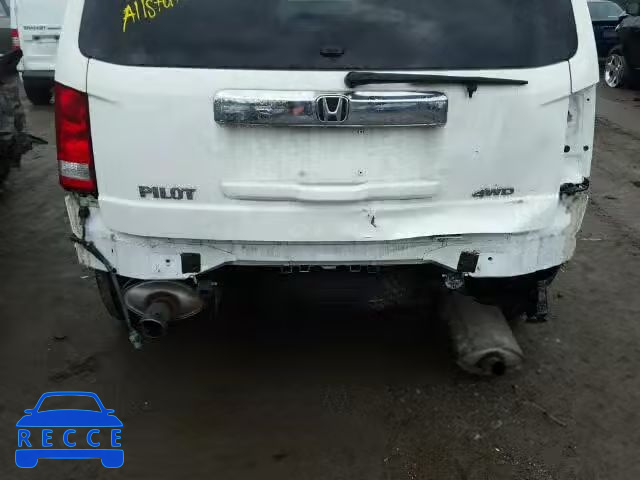 2014 HONDA PILOT EXLN 5FNYF4H70EB027525 image 9