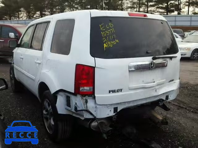 2014 HONDA PILOT EXLN 5FNYF4H70EB027525 зображення 2