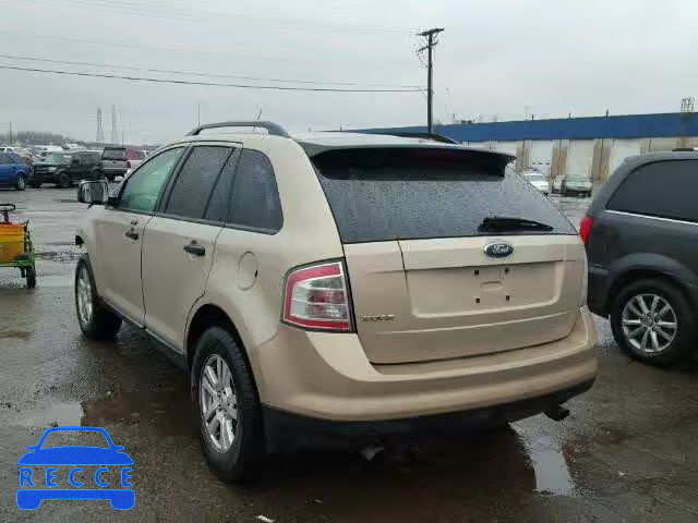 2007 FORD EDGE SE 2FMDK36C57BB63021 зображення 2