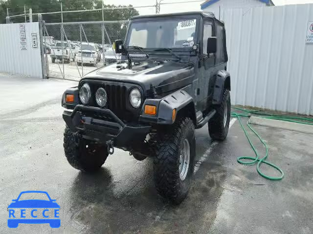 2002 JEEP WRANGLER S 1J4FA29P72P724128 image 1