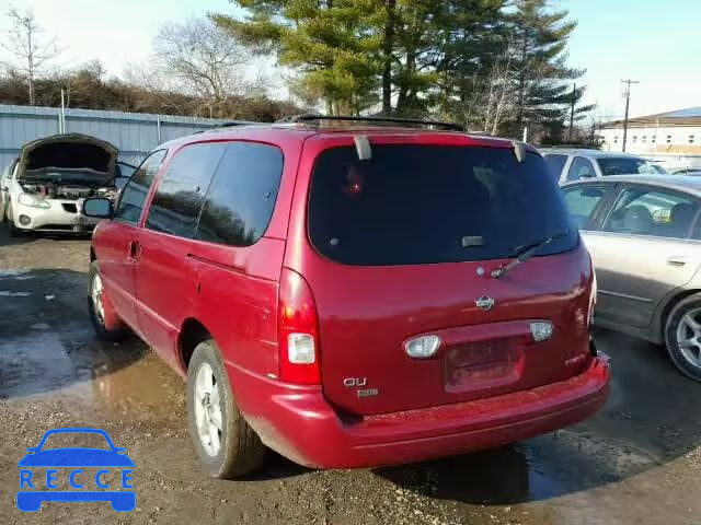 2001 NISSAN QUEST GLE 4N2ZN17T41D829305 image 2