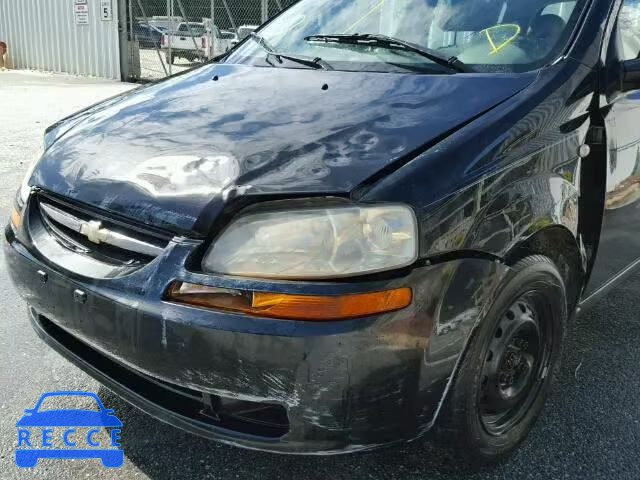 2005 CHEVROLET AVEO/LS KL1TD62695B324332 image 8