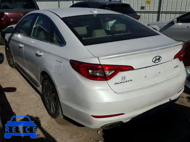 2016 HYUNDAI SONATA SPO 5NPE34AF0GH419762 image 2