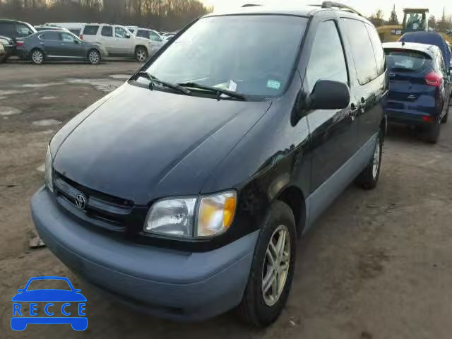 2000 TOYOTA SIENNA CE 4T3ZF19C6YU198177 image 1