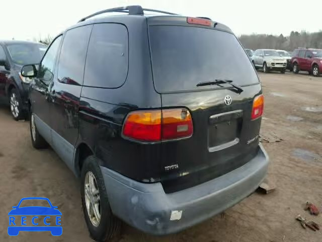 2000 TOYOTA SIENNA CE 4T3ZF19C6YU198177 image 2