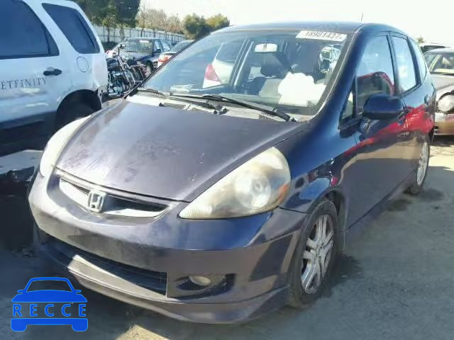2008 HONDA FIT SPORT JHMGD38608S015139 image 1