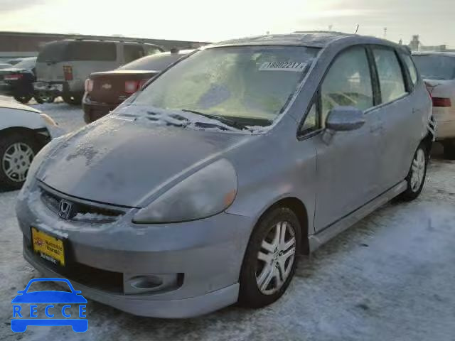 2008 HONDA FIT SPORT JHMGD38628S009309 image 1