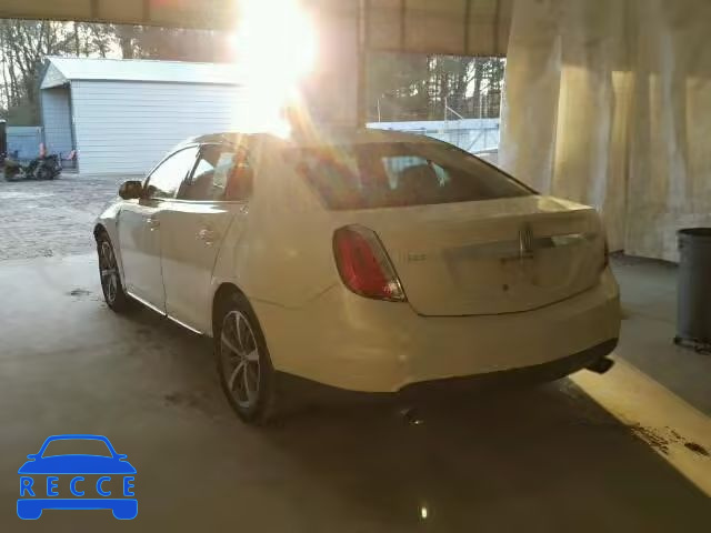 2009 LINCOLN MKS 1LNHM93R39G616359 image 2