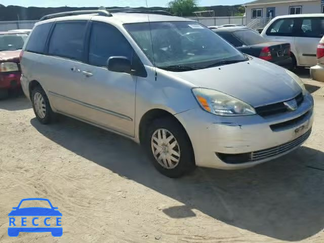 2004 TOYOTA SIENNA CE/ 5TDZA23C34S057009 зображення 0