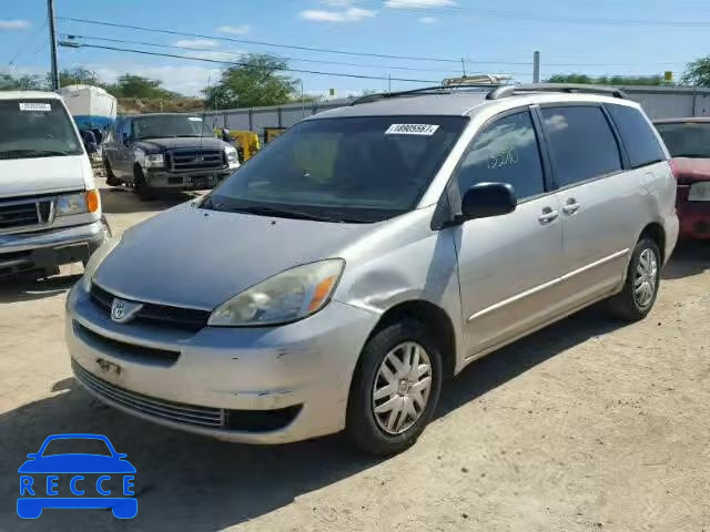 2004 TOYOTA SIENNA CE/ 5TDZA23C34S057009 зображення 1