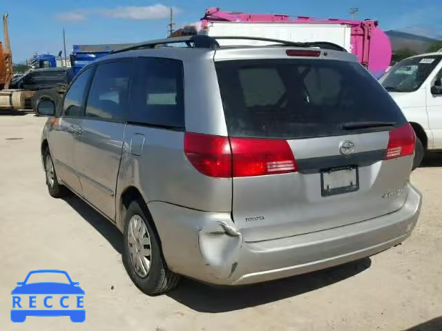 2004 TOYOTA SIENNA CE/ 5TDZA23C34S057009 зображення 2