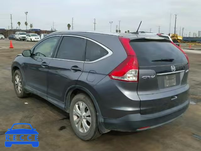 2012 HONDA CR-V EX-L JHLRM4H79CC009578 image 2