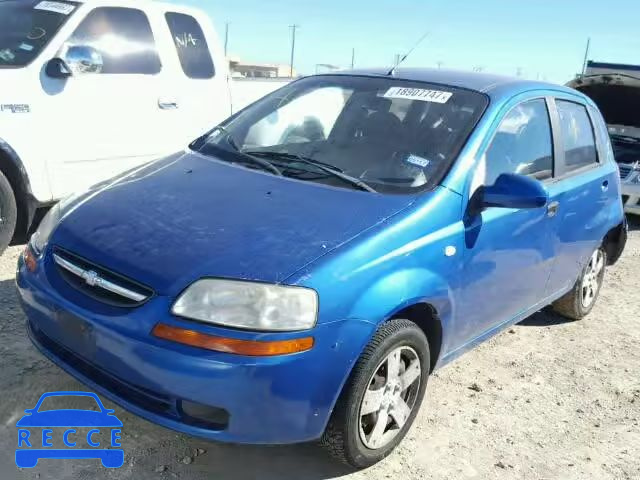 2006 CHEVROLET AVEO/LS KL1TD66646B619754 зображення 1