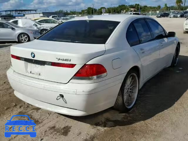 2005 BMW 745I WBAGL63505DP75119 зображення 3