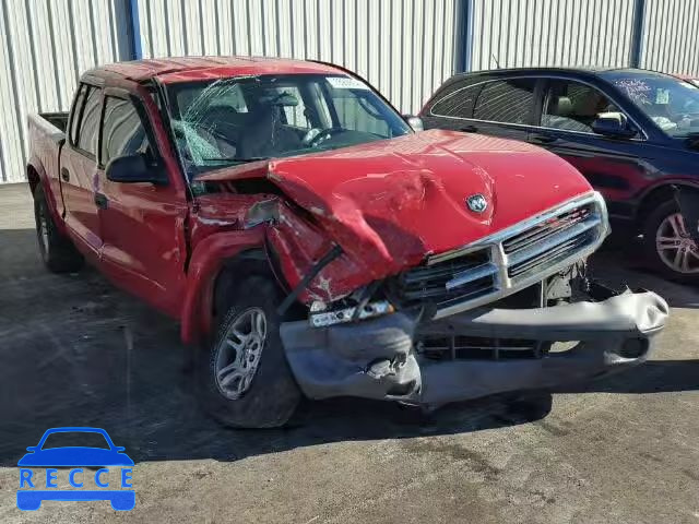 2004 DODGE DAKOTA QUA 1D7HL38K84S739375 image 0