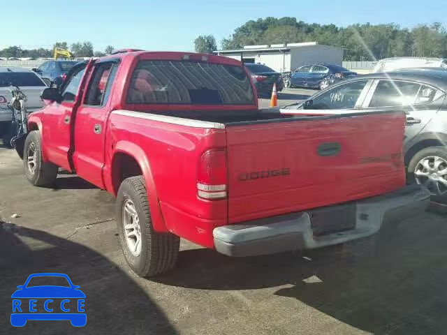 2004 DODGE DAKOTA QUA 1D7HL38K84S739375 Bild 2