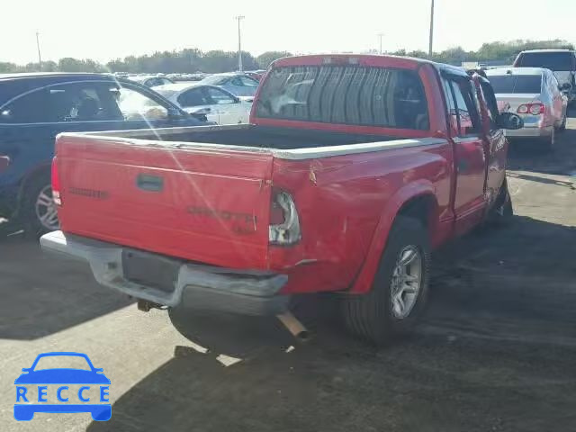 2004 DODGE DAKOTA QUA 1D7HL38K84S739375 Bild 3