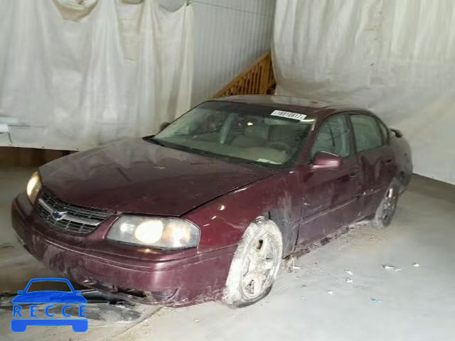 2004 CHEVROLET IMPALA LS 2G1WH52K749239998 зображення 1