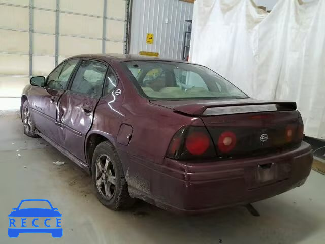 2004 CHEVROLET IMPALA LS 2G1WH52K749239998 зображення 2