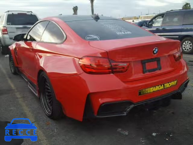 2015 BMW M4 WBS3R9C55FK335095 image 2