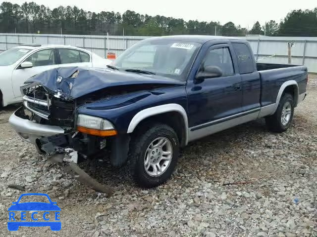 2004 DODGE DAKOTA SLT 1D7GL42N54S586586 зображення 1