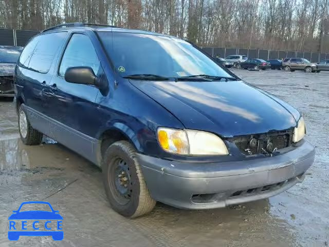 2001 TOYOTA SIENNA LE/ 4T3ZF13C51U378443 зображення 0