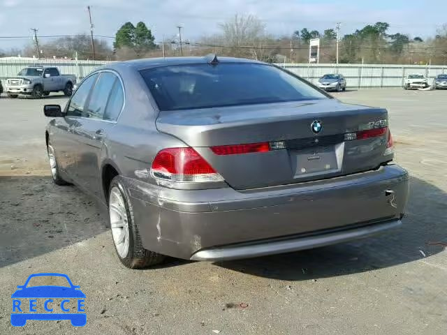 2004 BMW 745I WBAGL63554DP73736 Bild 2