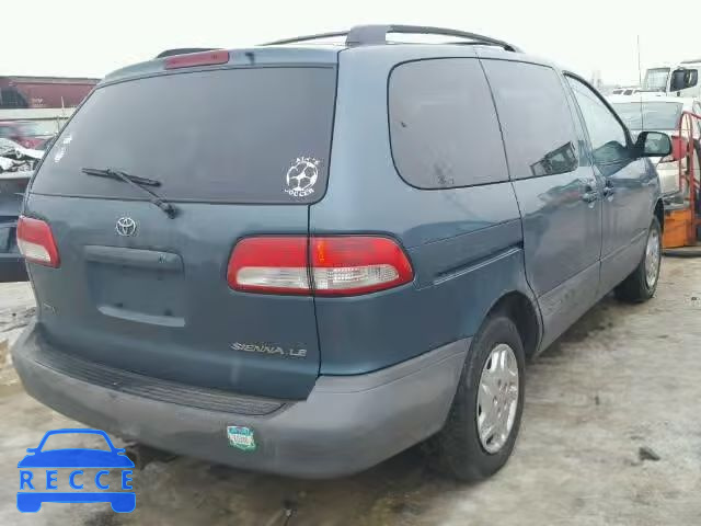 2001 TOYOTA SIENNA LE/ 4T3ZF13C01U344877 зображення 3