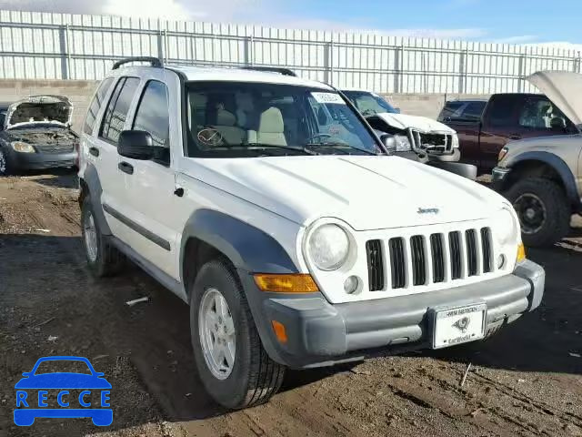 2007 JEEP LIBERTY SP 1J4GL48K27W595082 image 0