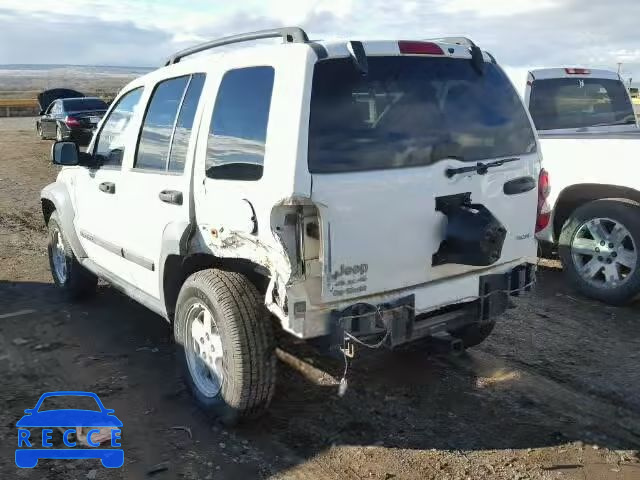 2007 JEEP LIBERTY SP 1J4GL48K27W595082 image 2