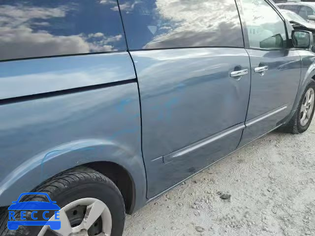 2008 NISSAN QUEST S/SE 5N1BV28U58N108198 image 9