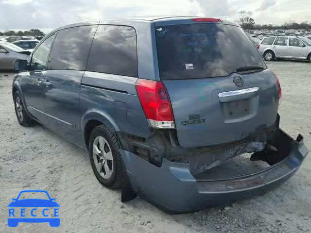 2008 NISSAN QUEST S/SE 5N1BV28U58N108198 image 2