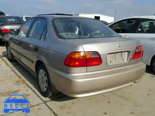 2000 HONDA CIVIC LX 2HGEJ6678YH503956 image 2