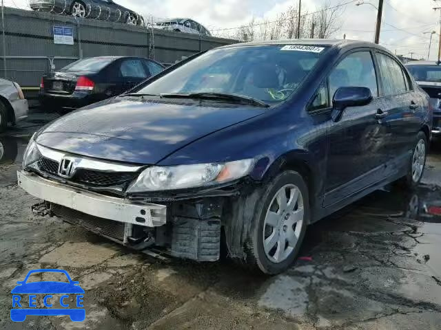 2009 HONDA CIVIC LX 2HGFA16509H506180 зображення 1