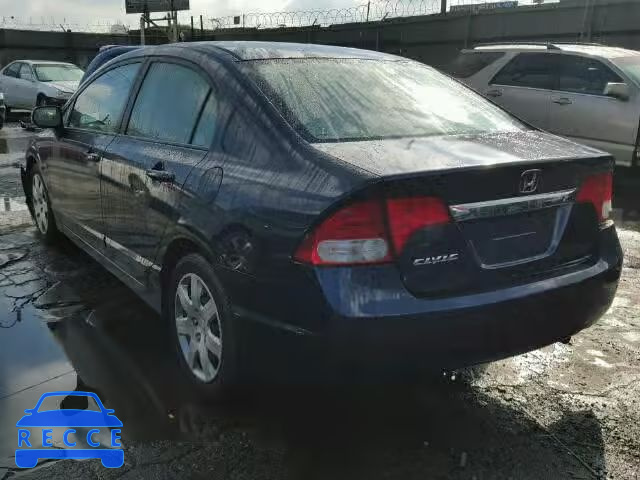 2009 HONDA CIVIC LX 2HGFA16509H506180 зображення 2