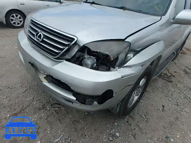2005 LEXUS GX 470 JTJBT20X150074847 image 9